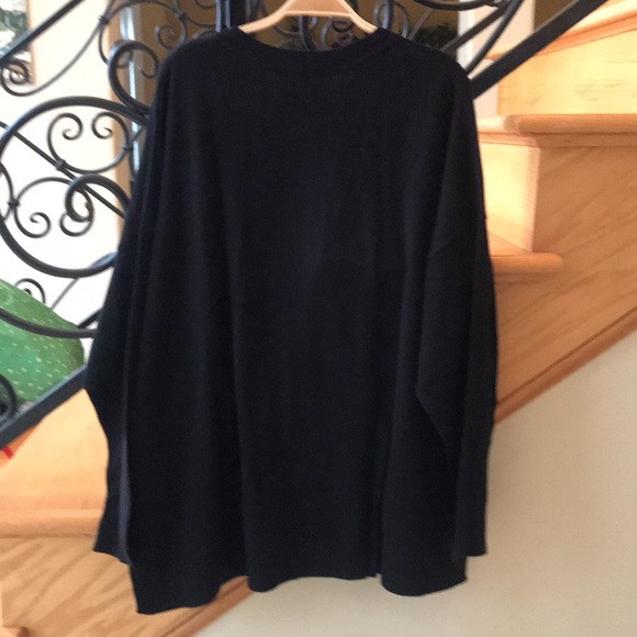 ISAACMIZRAHILIVE Top Sz 1X Black Crew New - Picture 5 of 5